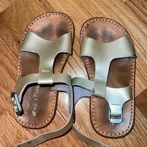 Freshly picked | gold sandal for toddler girl